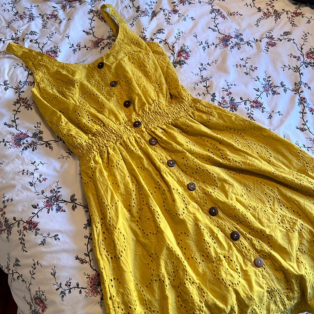 Medium Yellow Sun Dress